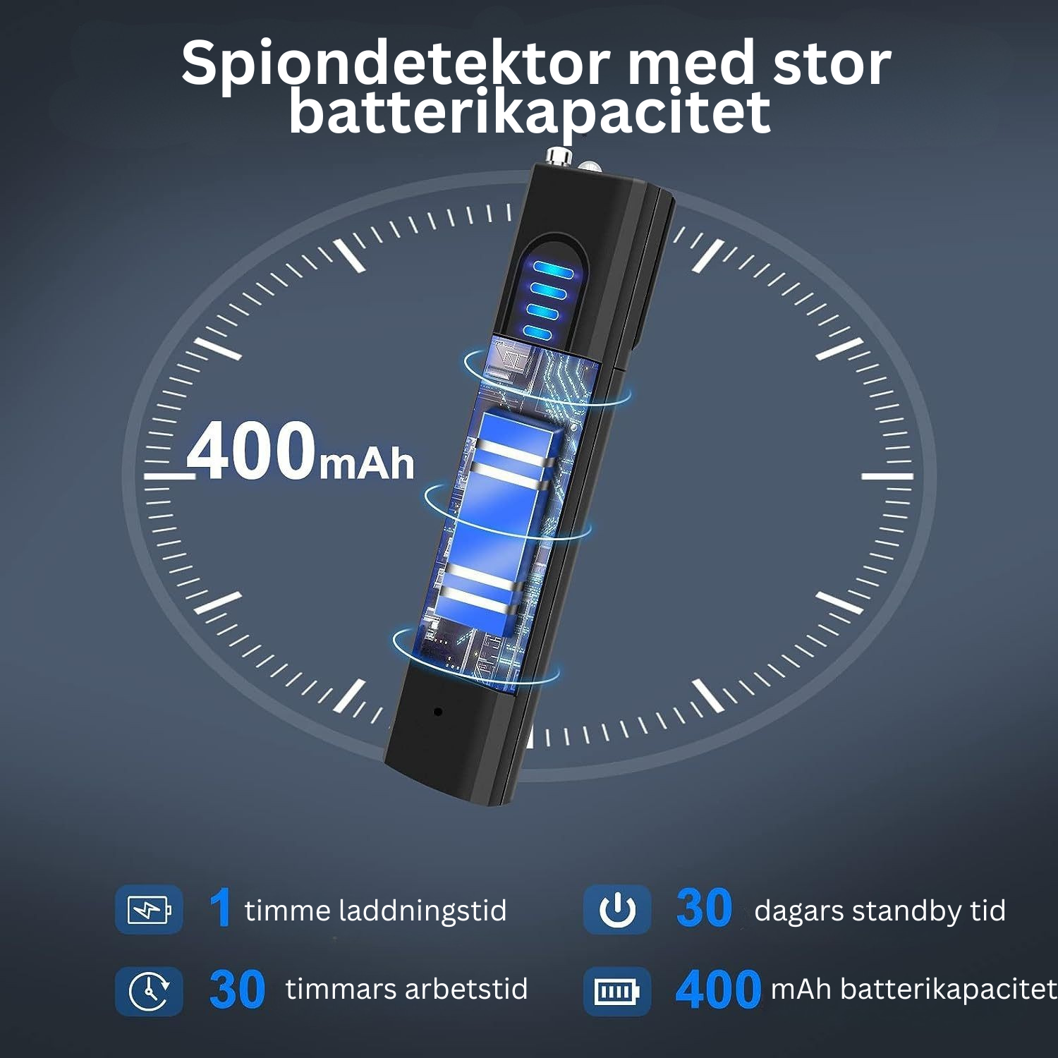 Trådlös signal detektor för övervakningskameror – Stöldskydd och spårning